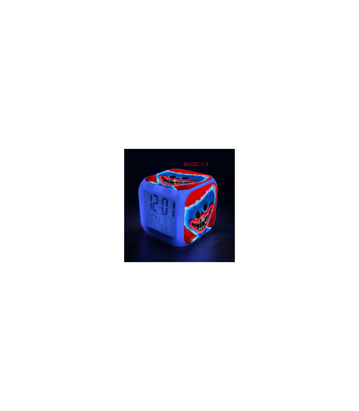 Inicio   Huggy Wuggy DESPERTADOR Huggy Wuggy DESPERTADOR 
Huggy wuggy es EL DESPERTADOR más famosas del videojuego ya están aqu