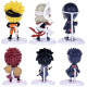 Figuras De Naruto Lote De 6 Unidades De 7Cm De Alto