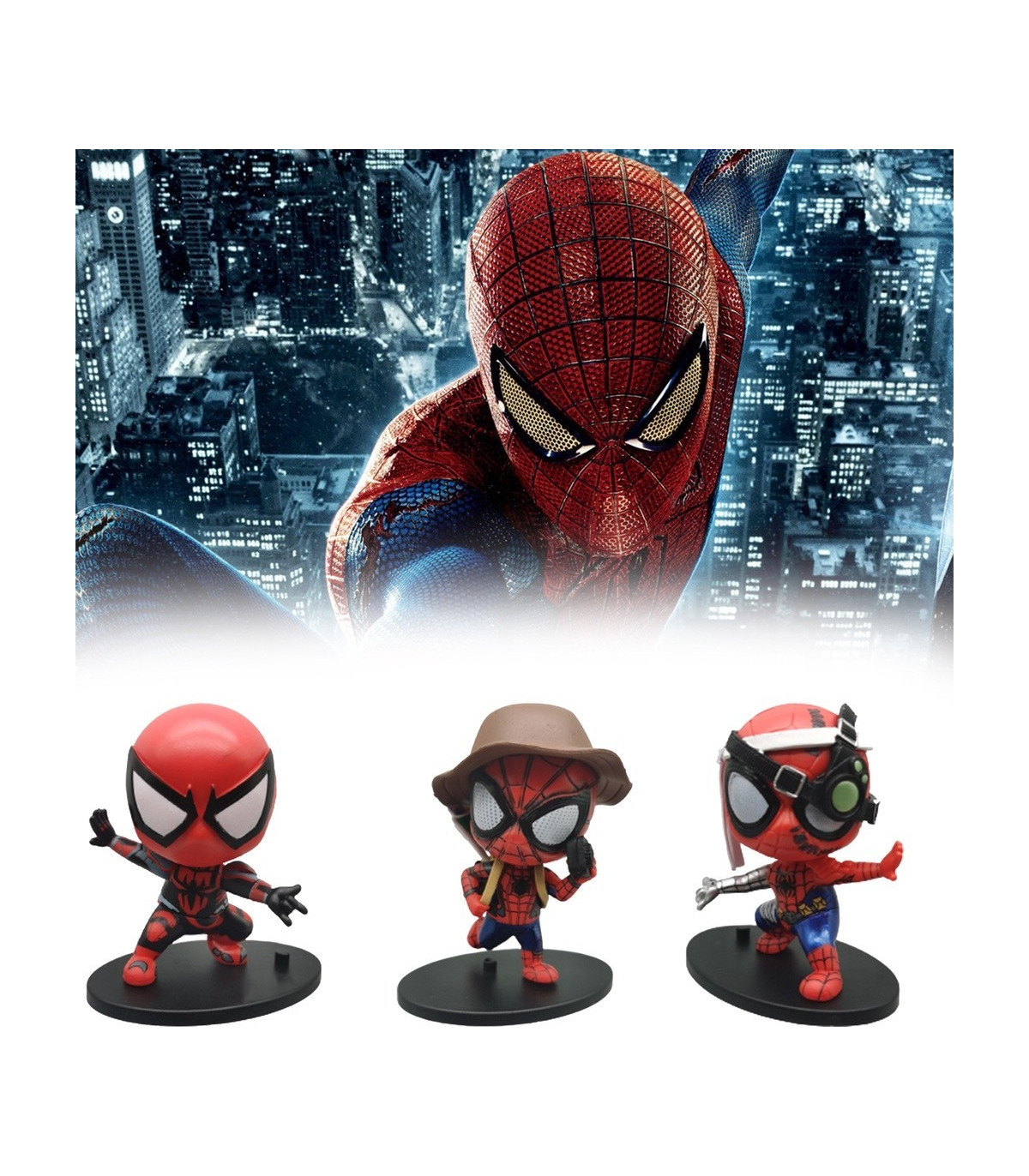 Inicio   lote de figuras  spiderman de 10cm lote de figuras  spiderman de 10cm