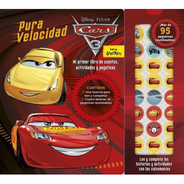 Cars 3. Pura Velocidad. Cuento Con Pegatina  