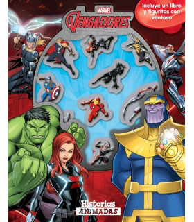LIBROS   Vengadores Infinity War. Historias Animadas 