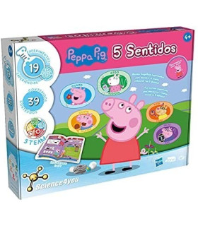 5 Sentidos, Juego para 4+ años, Serie Peppa Pig