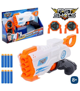 PISTOLA LANZADARDOS FAST SHOTS 38 X 7 X 23 CM