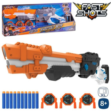 RIFLE LANZADARDOS FAST SHOTS 69 X 6,50 X 24,50 CM