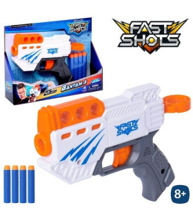 ARMAS   PISTOLA LANZADARDOS FAST SHOTS 25 X 17 X 5 CM PISTOLA LANZADARDOS FAST SHOTS 25 X 17 X 5 CM