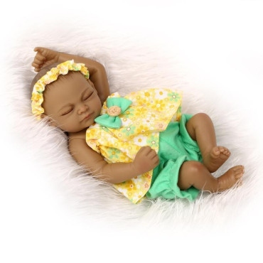 bebe reborn afroamericanos pareja de mellizos  de silicona
