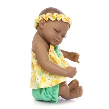 bebe reborn afroamericanos pareja de mellizos  de silicona