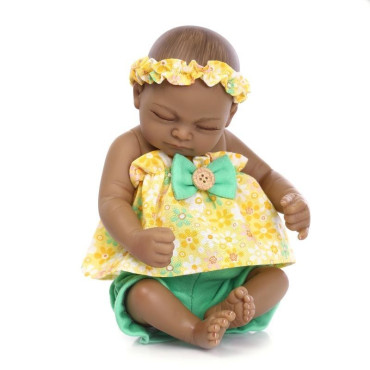 bebe reborn afroamericanos pareja de mellizos  de silicona