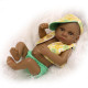 bebe reborn afroamericanos pareja de mellizos  de silicona
