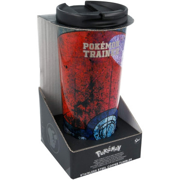 Taza Termica de Viaje Pokemon Acero Inoxidable 425 ml