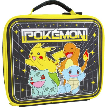 Bolsa Portamerienda Pokemon Termica 20x23x8cm.