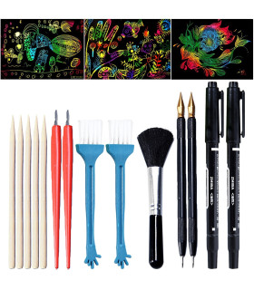 SET PARA RASCAR DE ARTE TERAPIA