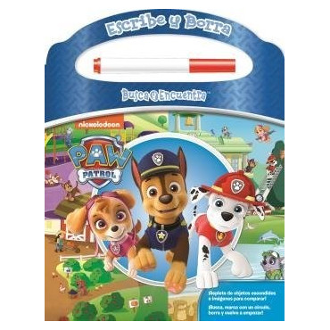 PINTAR Y BORRAR PATRULLA CANINA WELF