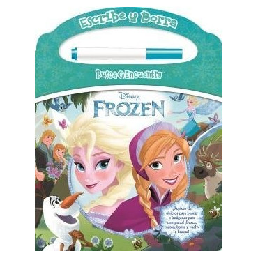 LIBROS   PINTAR Y BORRAR FROZEN WELF PINTAR Y BORRAR FROZEN WELF