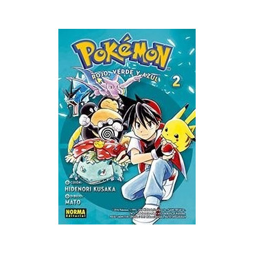 POKEMON 2 ROJO VERDE Y AZUL