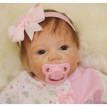 bebe reborn  niña de 55cm