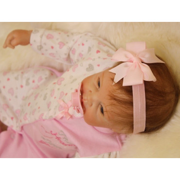 bebe reborn  niña de 55cm