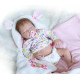 blanca  bebe reborn  de silicona vinilo