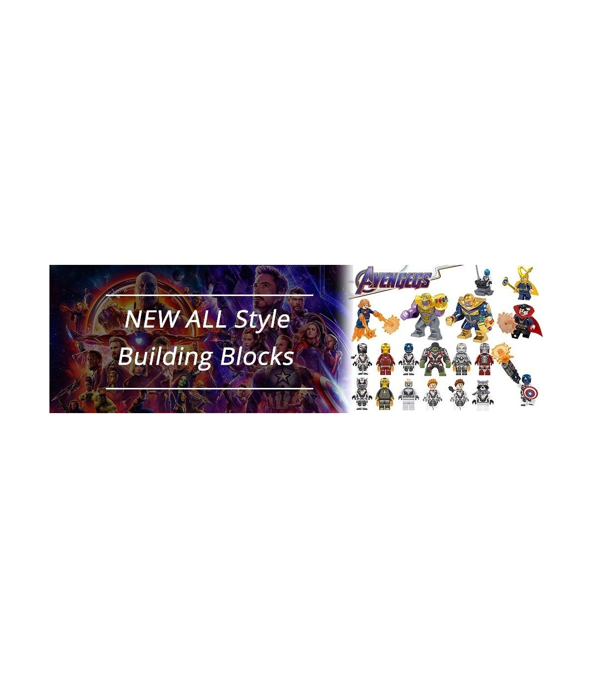 lote de 20 figuras  tipo lego de avengers