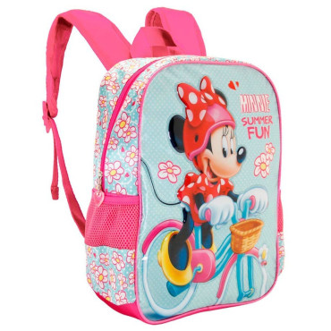 Mochila Basic Minnie Disney Adaptable 31x39x15cm.