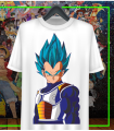Camiseta manga corta Vegeta traje azul Dragon Ball