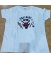camisetas  de algodón de hellfire club de stranger things