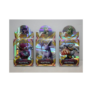 Inicio   Baraja Cartas Pokemon 28+1 Resplandor Astral Baraja Cartas Pokemon 28+1 Resplandor Astral 
Si eres un gran fanático de