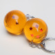 DRAGON BALL   7 unids lote 2.5 cm Dragon Ball Z Bolas De Cristal de 7 Estrellas PVC Figuras Juguetes Llavero Colgante estrella ¿
