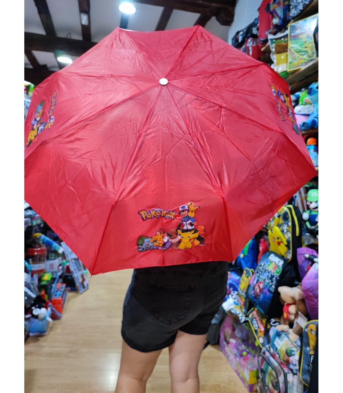 Compra ya tu paraguas pokemon plegable de adulto por solo 13,64 €