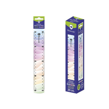 Inicio   REGLA FLEXIBLE RAINBOW 20CM 
REGLA FLEXIBLE RAINBOW 20CM
