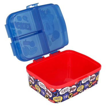 MICKEY   Sandwichera multiple compartimentos grande xl de Mickey Mouse 'It´S A Thing' Sandwichera multiple compartimentos grande