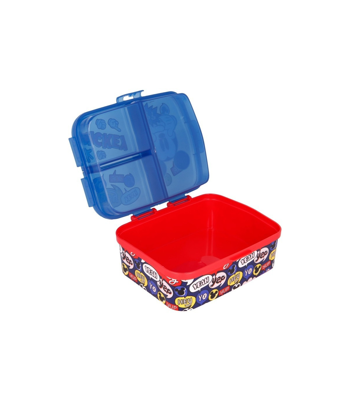 MICKEY   Sandwichera multiple compartimentos grande xl de Mickey Mouse 'It´S A Thing' Sandwichera multiple compartimentos grande