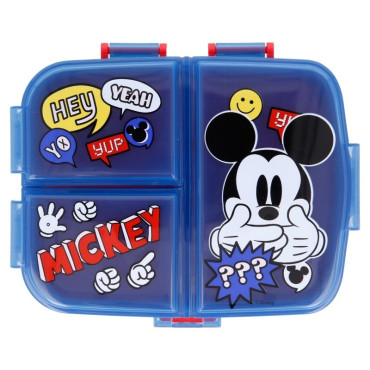 MICKEY   Sandwichera multiple compartimentos grande xl de Mickey Mouse 'It´S A Thing' Sandwichera multiple compartimentos grande