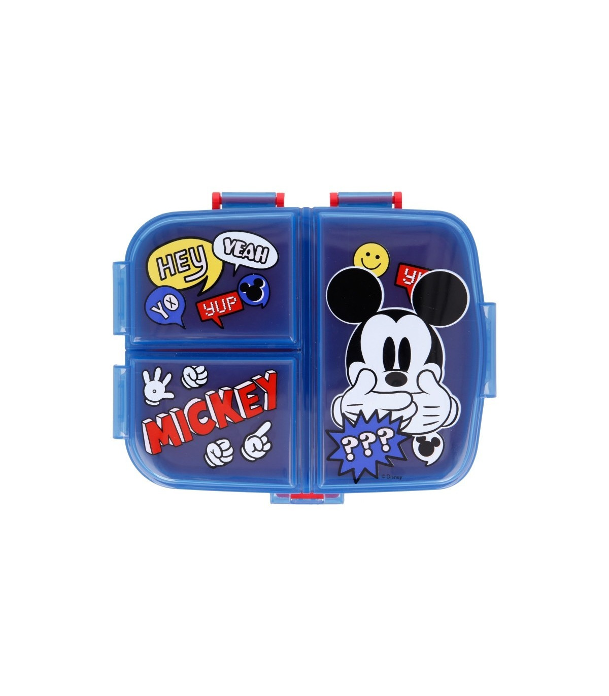 MICKEY   Sandwichera multiple compartimentos grande xl de Mickey Mouse 'It´S A Thing' Sandwichera multiple compartimentos grande