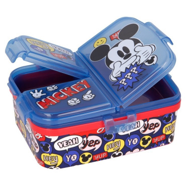 MICKEY   Sandwichera multiple compartimentos grande xl de Mickey Mouse 'It´S A Thing' Sandwichera multiple compartimentos grande