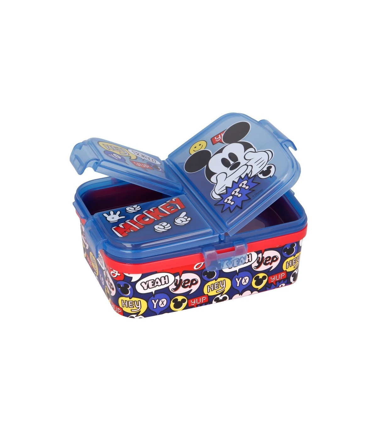 MICKEY   Sandwichera multiple compartimentos grande xl de Mickey Mouse 'It´S A Thing' Sandwichera multiple compartimentos grande