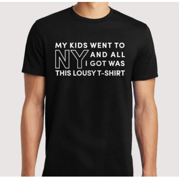 Inicio   CAMISETA REACHER  MIS HIJOS FUERON A NY Y TODO LO QUE CONSEGUÍ FUE ESTA PÉSIMA CAMISETA CAMISETA REACHER  MIS HIJOS FUE