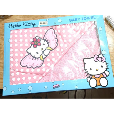 TIENDA   Caja toalla bebe hello kitty rosa Caja toalla bebe hello kitty rosa