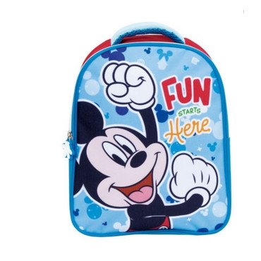 Inicio   Mochila Mickey Disney Polyester ESPECIAL NIÑOS Mochila Mickey Disney Polyester 28X23X9,5Cm
