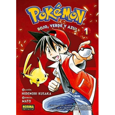 Inicio   POKEMON 1 VERDE Y AZUL 1 | HIDENORI KUSAKA Por fin llega a nuestro país la adaptación más fiel de esta famosasaga de vi