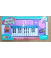 piano electronico de color rosa para niñas
