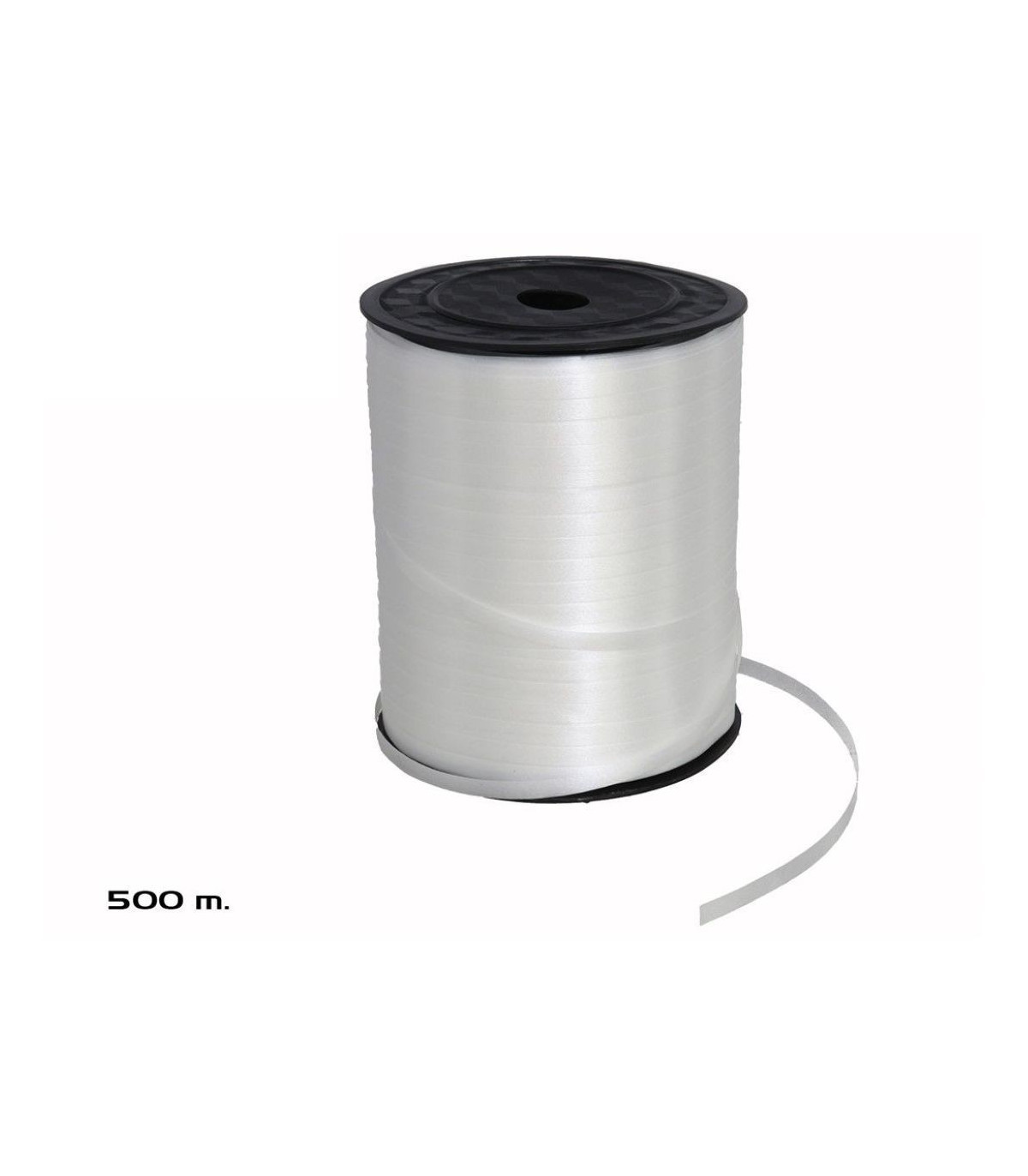 BOBINA CINTA REGALO 9x11cm 500m BLANCO