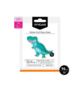 GLOBO POLIAMIDA DINO PARK 96x79cm