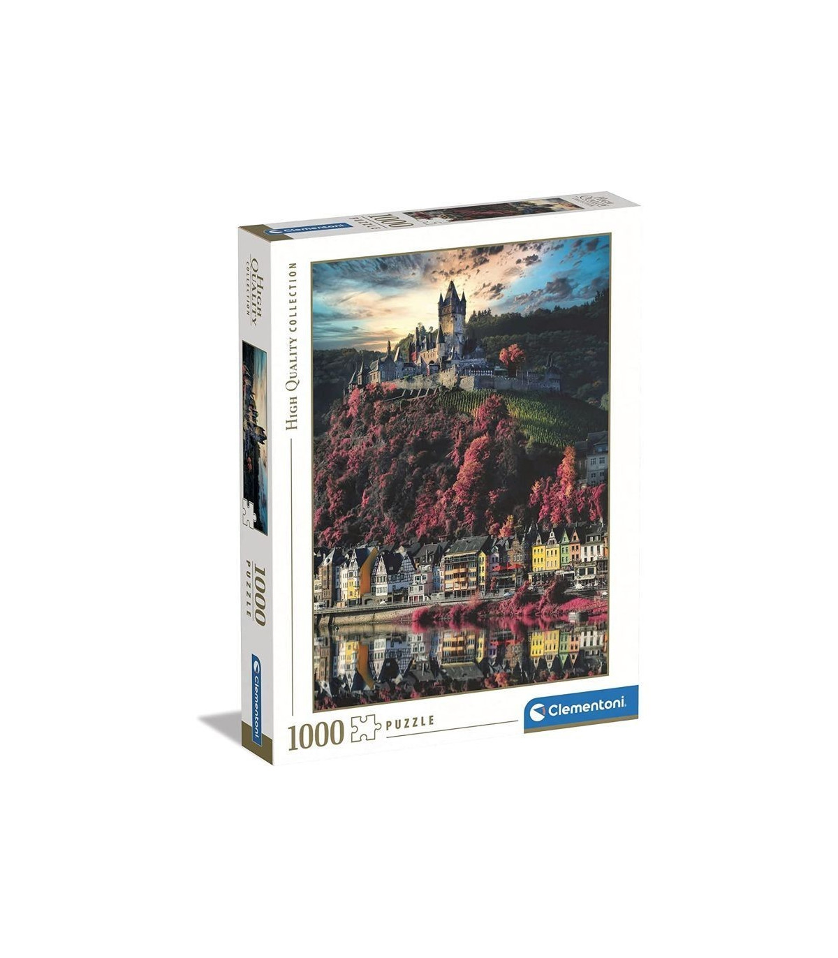PUZZLE CLEMENTONI 1000 PIEZAS HQC COCHEM CASTILLO