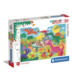PUZZLE CLEMENTONI   30 PIEZAS NOLI HAPPY DINOS 2022