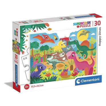 PUZZLE CLEMENTONI   30 PIEZAS NOLI HAPPY DINOS 2022