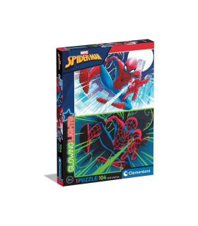 PUZZLE CLEMENTONI  104 PIEZAS SPIDERMAN