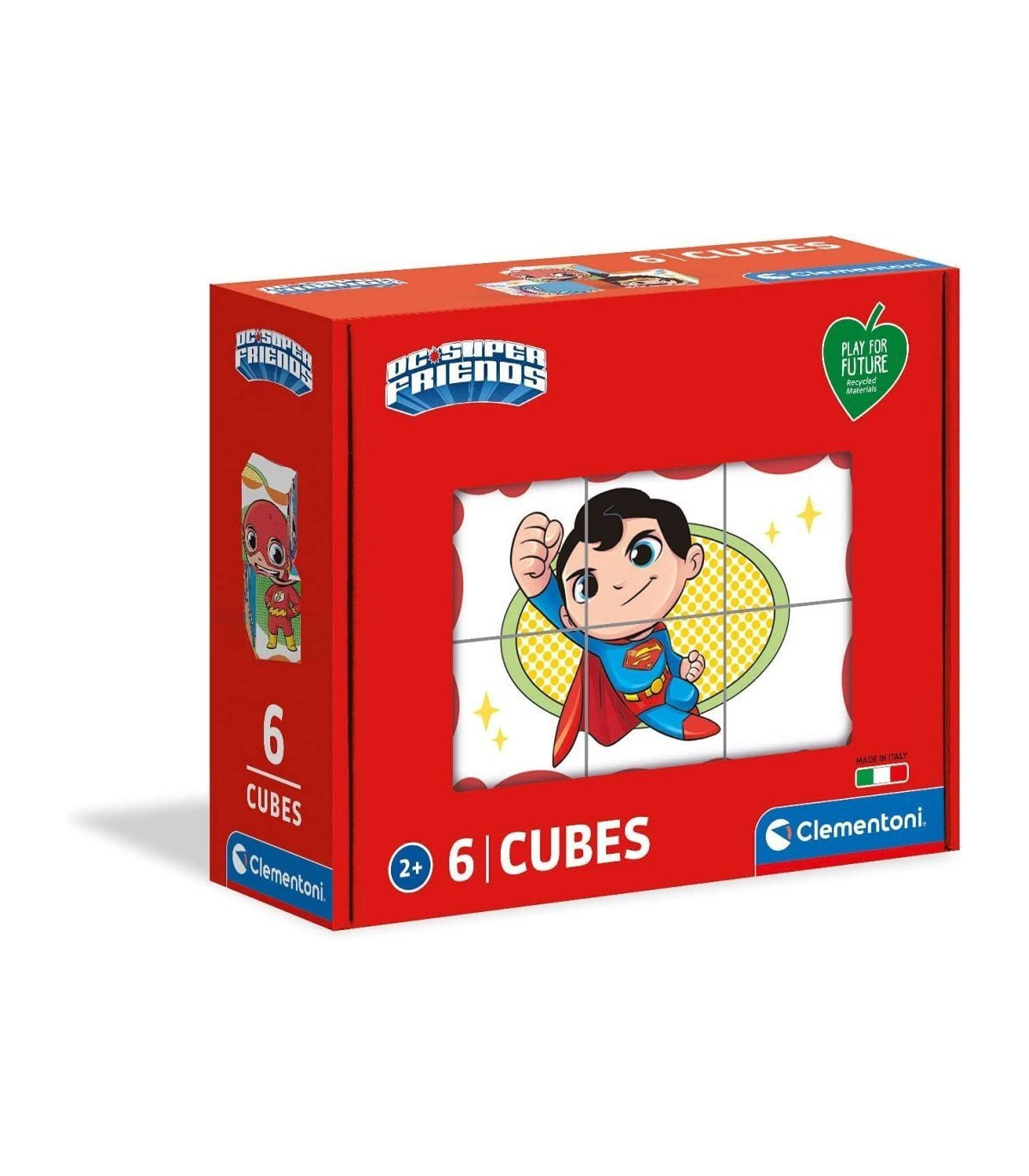 CUBOS JUEGO 6PFF DC SUPERAMIGOS