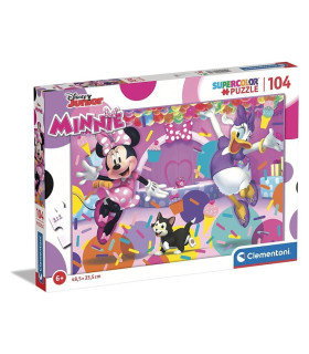 PUZZLE CLEMENTONI  104 PIEZAS MINNIE