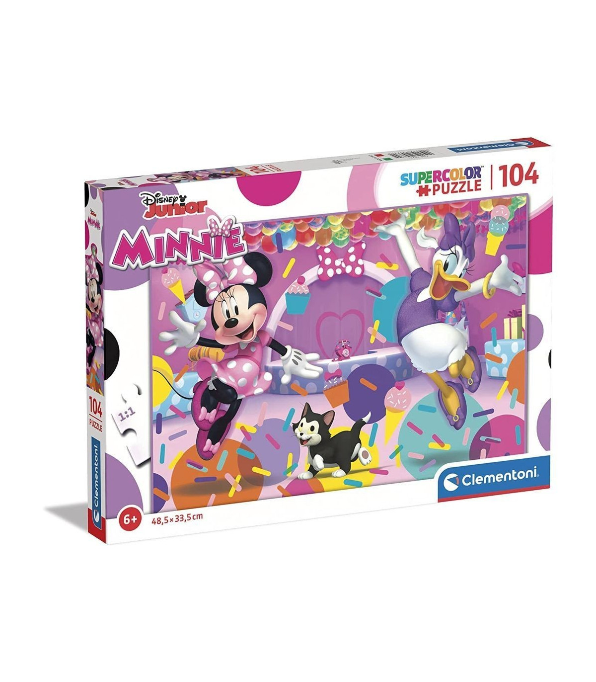 PUZZLE CLEMENTONI  104 PIEZAS MINNIE